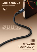 Cable de Carga Rápida LDNIO LS352 Precio de Fábrica PD50W Cable Micro USB Tipo C Cable de Datos para Teléfono Móvil