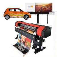 Impresora de Inyección de Tinta de Alta Precisión Xp600 de 1.8m CMYK, Impresora de Banderas Automática de Grado Industrial con 1 Año de Garantía, Nueva