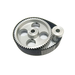 Correa de distribución y polea síncrona de aluminio anodizado MXL/XL/GT2/HTD3M/5M/AT5/AT10 Número de dientes personalizado para transmisión de maquinaria - Product Image 5