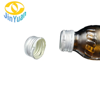 Tapa ROPP de 28 mm con banda/anillo antimanipulación incorporada, tamaño/diseño personalizado, para productos farmacéuticos, bebidas y jugos