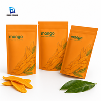 Sachets Doypack en plastique à fermeture éclair, personnalisés, imprimés, de qualité alimentaire, pour emballage de détail de fruits secs, snacks, noix, chips, flocons d'avoine et bonbons