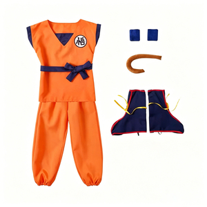Disfraz <span class=keywords><strong>de</strong></span> Halloween Feinuo <span class=keywords><strong>de</strong></span> Son <span class=keywords><strong>Goku</strong></span> para Adultos, Cosplay <span class=keywords><strong>de</strong></span> Anime, Traje <span class=keywords><strong>de</strong></span> Carnaval <span class=keywords><strong>de</strong></span> TV y Cine, Pantalones y Top, Poliéster, Unisex, Impresión Digital - Product Image 5