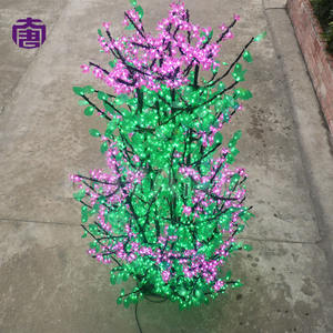 Lámpara LED Impermeable para Exteriores, Diseño de Árbol de Lila, Decoración Serena para Jardín, Ventana, Esquina, Camino, en Venta - Product Image 1