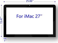 Reemplazo de la cubierta del Panel de vidrio frontal de la pantalla LCD para iMac 27 "A1419 A2115 A1862 2012-2020 vidrio protector frontal de pantalla
