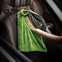 Serviette de séchage pour voiture en microfibre, boucles torsadées, absorbante, pour le detailing automobile, tissu de nettoyage, poids lourd, différentes tailles