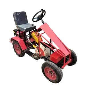 New go-kart ride-on corn planter Ride-on seeder 7.5hp gasoline seed planter machine