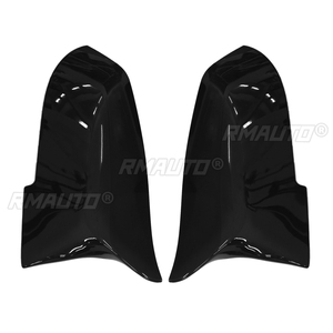 ฝาครอบกระจกมองข้างสีดำเงาสำหรับ BMW F20 F21 F22 F30 F32 F36 X1 F87 M3 - Product Image 4