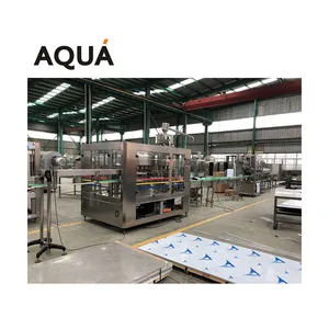 Factory Full Automatic Ice Tea Processing Drink Concentrate Fruit Juice Filling Machine Production Line