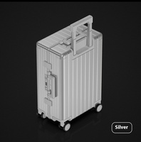 2025 nouvelle édition limitée 20 pouces sculpture chariot valise aluminium alliage de magnésium Spinner roulette hommes femmes voyage essentiel