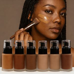 SPF30 Тональная основа для лица консилер частная марка Жидкая основа для макияжа водостойкая стойкая матовая основа для темной кожи - Product Image 2