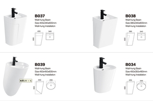 Lavello in ceramica di <span class=keywords><strong>Design</strong></span> ovale per Hotel uso del <span class=keywords><strong>bagno</strong></span>, - Product Image 3