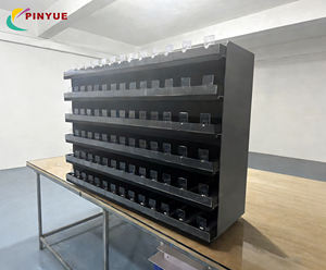 Présentoir à cigarettes multi-niveaux personnalisé avec compartiments transparents, organisateur <span class=keywords><strong>de</strong></span> pièces industrielles <span class=keywords><strong>pour</strong></span> entrepôt <span class=keywords><strong>de</strong></span> vente au détail - Product Image 1