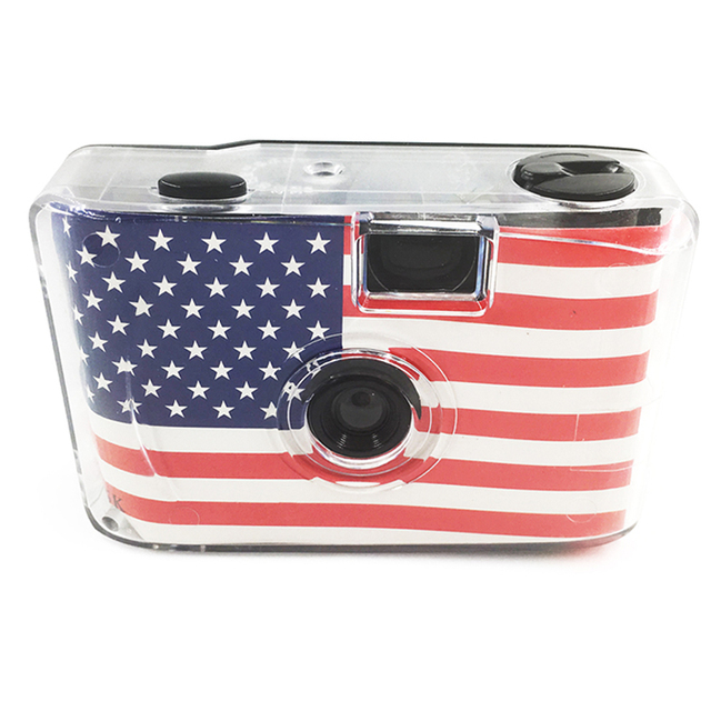 Film Camera Cheap Cute Reusable LOMO 35mm Film Camera Promotion Gift American Flag 2026