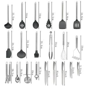 Nuevos <span class=keywords><strong>Utensilios</strong></span> <span class=keywords><strong>de</strong></span> <span class=keywords><strong>Cocina</strong></span> 2026, Gadgets <span class=keywords><strong>de</strong></span> <span class=keywords><strong>Silicona</strong></span> <span class=keywords><strong>para</strong></span> Cocinar, Juego <span class=keywords><strong>de</strong></span> <span class=keywords><strong>Utensilios</strong></span> <span class=keywords><strong>de</strong></span> <span class=keywords><strong>Cocina</strong></span> y Cuchillos, Juego <span class=keywords><strong>de</strong></span> Cuchillos <span class=keywords><strong>de</strong></span> <span class=keywords><strong>Cocina</strong></span> <span class=keywords><strong>de</strong></span> Acero Inoxidable con Soporte - Product Image 2