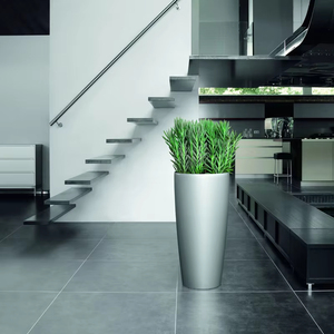 Thủy canh hệ thống thiết lập với tráng men gốm nồi nhựa sợi thủy tinh vòng trồng vườn trang trí nội thất máy tính để bàn nhà hàng Điều kiện Mới - Product Image 6