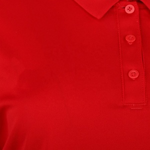 Camiseta personalizada de alta calidad al por mayor, camiseta Polo en blanco con logotipo bordado impreso, camiseta Polo informal de moda para mujer - Product Image 3