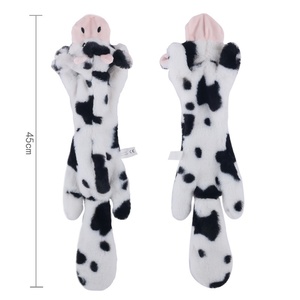 Juguete Masticable para Perros de Felpa de Lana Ecológica de Alta Calidad, Diseño de Animal de Dibujos Animados, Duradero, Interactivo y con Sonido - Product Image 4