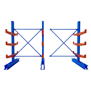 מותאם אישית אחסון שלוחה מדפי מחסן מדפים מפלדה שלוחה לגנוז שלוחה מדפי עבור אלומיניום/PVC/מתכת צינורות - Product Image 1