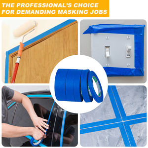 <span class=keywords><strong>Cinta</strong></span> <span class=keywords><strong>de</strong></span> Pintor UJANG Resistente a los Rayos UV por 14 Días - Resistente al Calor <span class=keywords><strong>de</strong></span> 120℃, Alta Adherencia, para Enmascarar en Exteriores, Automoción y Construcción - Product Image 6