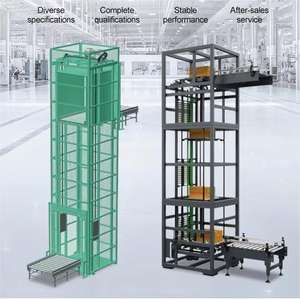 <span class=keywords><strong>Lift</strong></span> Kargo Listrik 3T Tugas Berat Industri untuk Logistik Gudang dengan Motor Rendah Kebisingan |   220V/380V Opsional |   Garansi Gratis - Product Image 5