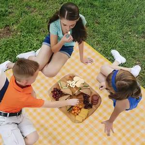 MHK51 Couverture de pique-nique Oxford pliable et imperméable à l'eau légère et à la mode, portable pour la plage, l'escalade du bébé et le barbecue. - Product Image 2