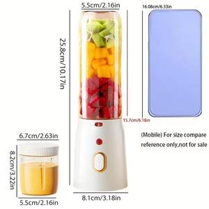 Exprimidor de Cítricos Inalámbrico de 40W, Recargable por USB, Portátil, para el Hogar, Venta al Por Mayor - Product Image 4