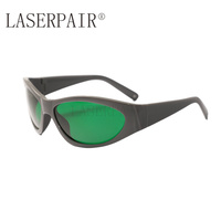 Lunettes laser EN207 avec monture en plastique 18% VLT Lunettes de protection des yeux pour lasers 450nm 650nm 808nm 980nm 1064nm