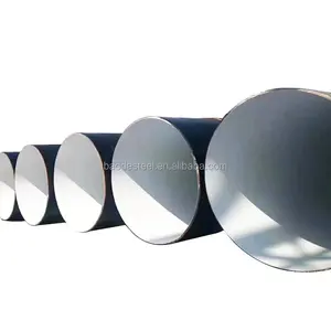 600mm 2000mm dış Ssaw Spiral çelik borular karbon çelik Astm A53 gr b Sch XS Pe boyalı sıcak satış çelik boru