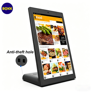 Kiosque de commande automatique Android en forme de L de 15,6 pouces, RK3576S 4+64 Go, NFC, PoE, tablette tactile pour chaîne de restaurants de restauration rapide - Product Image 1