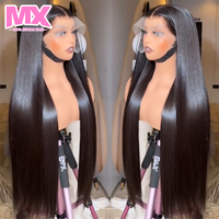 Produk Rambut Manusia, Rambut Lurus Alami, Wig Lace Front Tanpa Lem untuk Wanita, 13x4 13x6 HD Transparan, Wig Rambut Manusia Pre Plucked