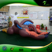 Juguete inflable de Pokemon para adultos, juguete inflable gigante de Águila