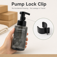 Savon liquide pour les mains Enroya Cloud Micro Foam Botanical Gentle CleanLock Pump 336ML pour hôtel, B&B, articles de toilette