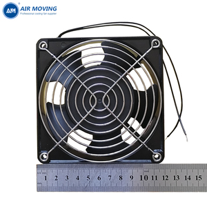 AM12038H2S 12038 120mm Ventilador de refrigeración sin escobillas 120mm <span class=keywords><strong>X</strong></span> 120mm <span class=keywords><strong>X</strong></span> 38mm AC 200/240V 0,14/012A Cojinete de manguito Enfriador axial 5 cuchillas - Product Image 5