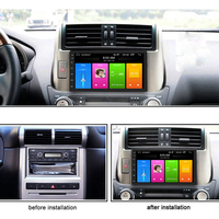 Pemutar Joying 2 Din mobil sistem Android 10, layar sentuh Usb 2 Din, pita kontrol Nitro layar sentuh murah 7 inci, antena Radio mobil