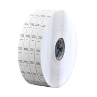Étiquettes personnalisables pour vêtements et accessoires : étiquettes d'entretien, étiquettes de taille, étiquettes tissées en tissu pour uniformes scolaires (XL)
