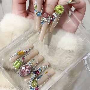 Strass a Forma di Artiglio Verde Chiaro Cuciti a Mano, Vetro Piatto per <span class=keywords><strong>Abiti</strong></span> <span class=keywords><strong>da</strong></span> Sposa, Cappelli, Nail Art, <span class=keywords><strong>Abiti</strong></span> <span class=keywords><strong>da</strong></span> <span class=keywords><strong>Sera</strong></span>, <span class=keywords><strong>Accessori</strong></span> per Gioielli Fai-<span class=keywords><strong>da</strong></span>-Te - Product Image 6