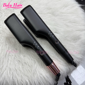 <span class=keywords><strong>Fer</strong></span> <span class=keywords><strong>à</strong></span> friser <span class=keywords><strong>professionnel</strong></span> en céramique avec revêtement <span class=keywords><strong>à</strong></span> 3 barils pour cheveux Deep Wave - Product Image 3