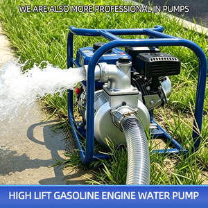 Pompa d'Acqua Portatile 10-100M³/H per Irrigazione Giardino, Motore a Benzina, Qualità OEM ODM, Vendita Diretta dalla Fabbrica - Product Image 1