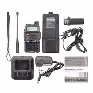 2025 Nieuwe 8 Watt Baofeng UV-5R Walkie-talkie 3800mAh, Uitgebreide Batterij UV5R Programmering Tweeweg Radio's 3800mAh - Product Image 2