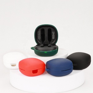 Étui pour <span class=keywords><strong>QCY</strong></span> <span class=keywords><strong>T13</strong></span> X Étui de protection en silicone antichoc pour écouteurs avec crochet pour <span class=keywords><strong>QCY</strong></span> <span class=keywords><strong>T13</strong></span> X Étui pour écouteurs sans fil en silicone - Product Image 6