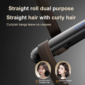 เครื่องหนีบผมและที่ม้วนผมไร้สายแบบ2 in 1เครื่องรีด<span class=keywords><strong>ผม</strong></span>แบบพกพาไร้สายสำหรับผมสั้นบางละเอียด3200mAh แบตเตอรี่140-200องศา - Product Image 3