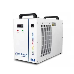 Refrigeratore di raffreddamento ad acqua 110v 220v CW-3000 di raffreddamento dell'attrezzatura 5000 5200 6000 refrigeratore a macchina industriale