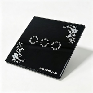 Clavier numérique noir personnalisé OEM, panneau à membrane, étiquette, bouton blanc, contrôle d'accès, PC, PET, adhésif, sérigraphié - Product Image 2
