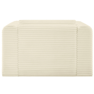 Sillón Moderno para Sala de Estar, Sillón de <span class=keywords><strong>Pana</strong></span> Crema, Sillón de Descanso. - Product Image 6