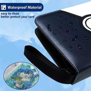 Carpeta de tarjetas de bolsillo para niños y niñas, compatible con TCG <span class=keywords><strong>Yugioh</strong></span>, juguetes de regalo, Pokeball blanco y negro, 400 - Product Image 4