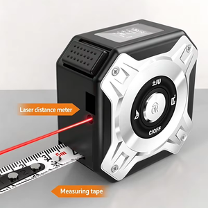 Mètre laser numérique 2-en-1 pour bricolage industriel <span class=keywords><strong>et</strong></span> amélioration domestique, mesure de <span class=keywords><strong>distance</strong></span> 40M, protection IP54 - Product Image 1