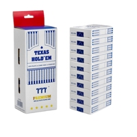 Cartes à jouer noires avec logo personnalisé, impression personnalisée recto-verso, durables, 54 cartes de poker, jeux de cartes amusants
