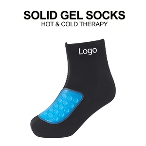 Calcetines de Gel Térmicos Reutilizables para Terapia de Calor y Frío, para Fascitis Plantar y Neuropatía Diabética - Product Image 1