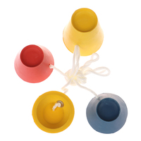Tees de golf en caoutchouc 4-en-1 durables avec logo personnalisé pour le practice |   Tee-shirt d'entraînement écologique |   Accessoires de golf professionnels modèle WZ588