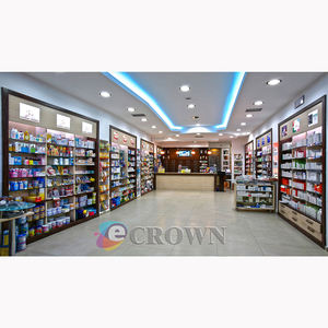 Drugstore <strong>Armoire</strong> Counter <strong>Pharmacy</strong> Cabinet Drugstore Shop showcase Cabinet for Mall showcase Shop Counter OEM - Product Image 4